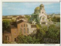 Postcard Bulgaria Sofia Church "St. Sophia" 3*