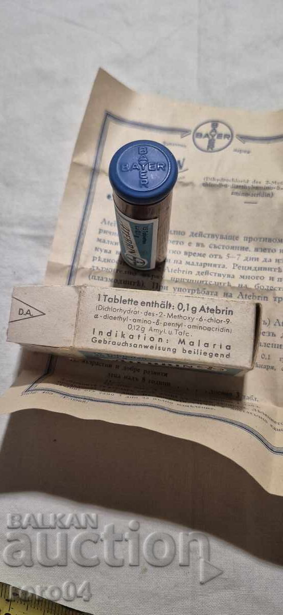 BAYER - ATEBRIN - WW II - 5