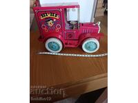 MAȘINĂ DE JUcăriE VINTAGE HI-HI CIRCUS TIN METAL Anii 1970 URSS