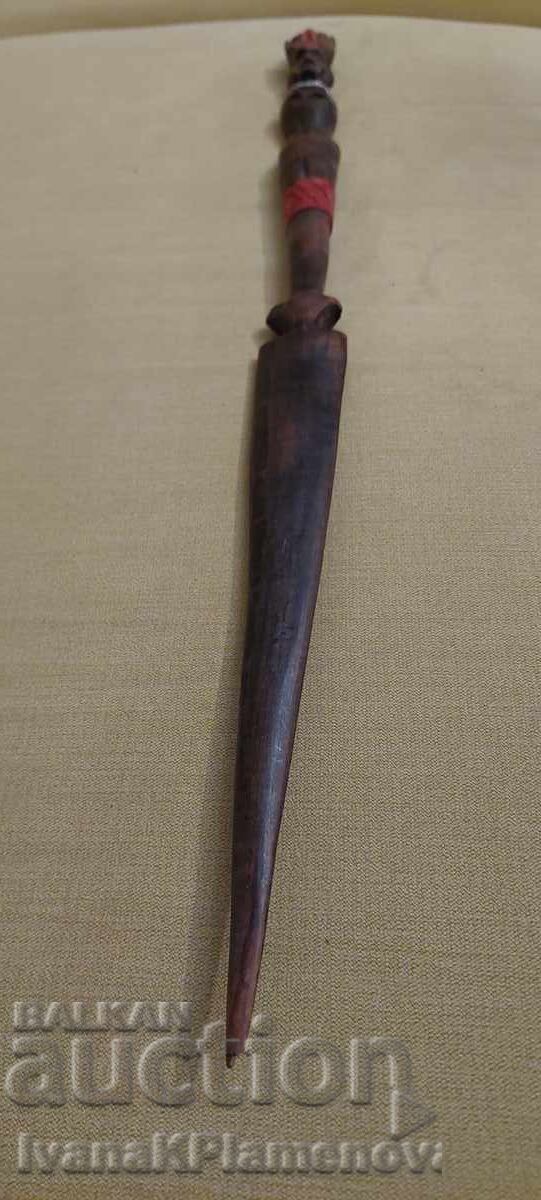 Ξυλογλυπτική Αφρική για συλλέκτες 60εκ - 5 Ξυλογλυπτική Αφρική για συλλέκτες 60εκ - 5