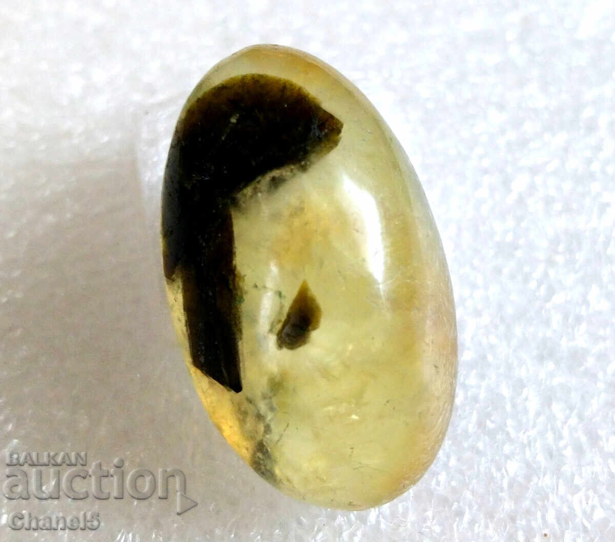 NATURAL PRENHITE WITH TOURMALINE AND EPIDOT - 46.20 ct - (150) - 6 NATURAL PRENHITE WITH TOURMALINE AND EPIDOT - 46.20 ct - (150) - 6