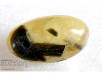 NATURAL PRENHITE WITH TOURMALINE AND EPIDOT - 46.20 ct - (150)