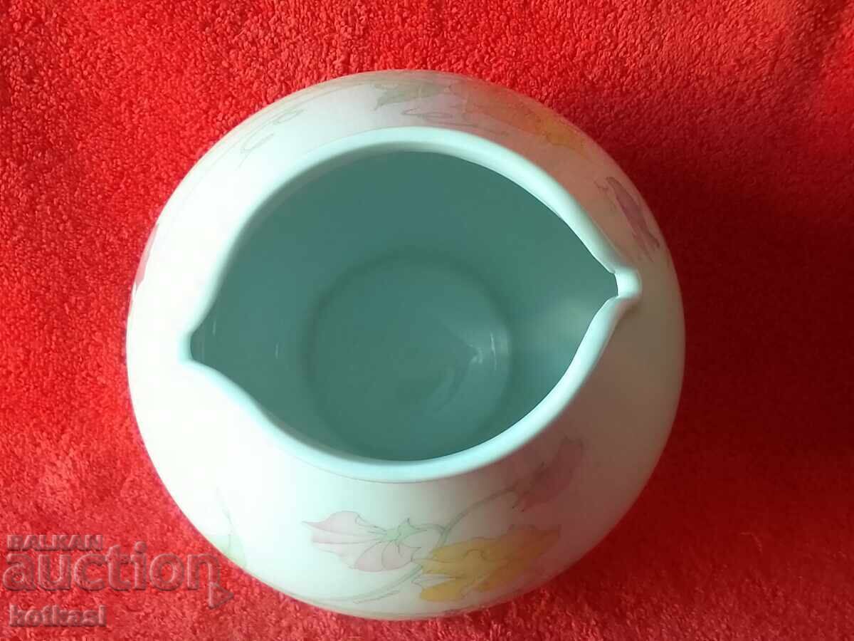 Old porcelain vase Hutschenreuther signed LEONARD PARIS - 5