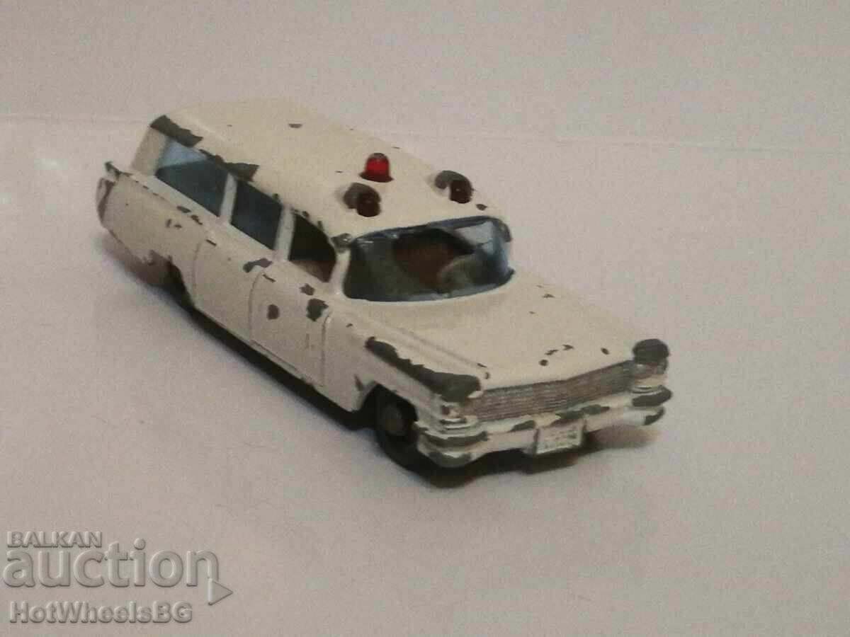 Auction Matchbox LESNEY No 54B Cadillac Ambulance 1965- Auction Matchbox LESNEY No 54B Cadillac Ambulance 1965-