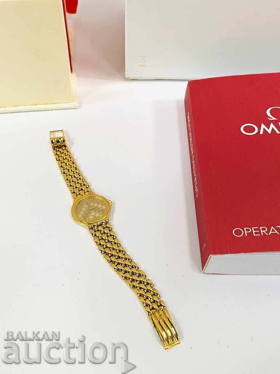 Delivery of Omega De Ville 18k solid gold 1980 18k gold Delivery of Omega De Ville 18k solid gold 1980 18k gold