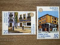 Andorra (Spania) - Timbre Europa - Poște (1990) MNH