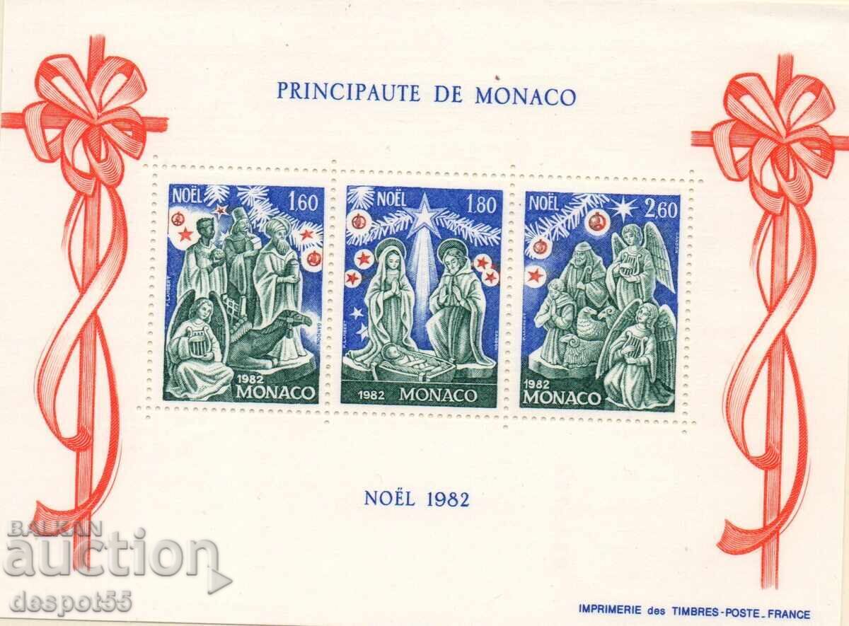 1982. Monaco. Christmas + Block. with price 4.50 BGN | € 2.30 1982. Monaco. Christmas + Block. with price 4.50 BGN | € 2.30