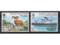 1986 Cyprus Europe SEPT "Nature and its Protection" - pure series