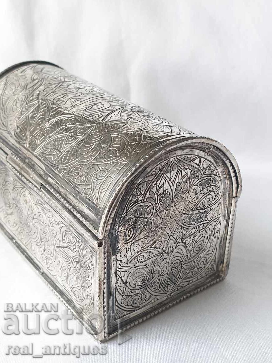A silver box - 5