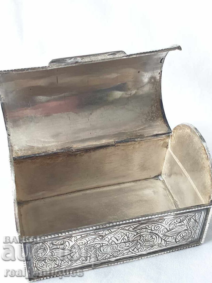 A silver box - 6