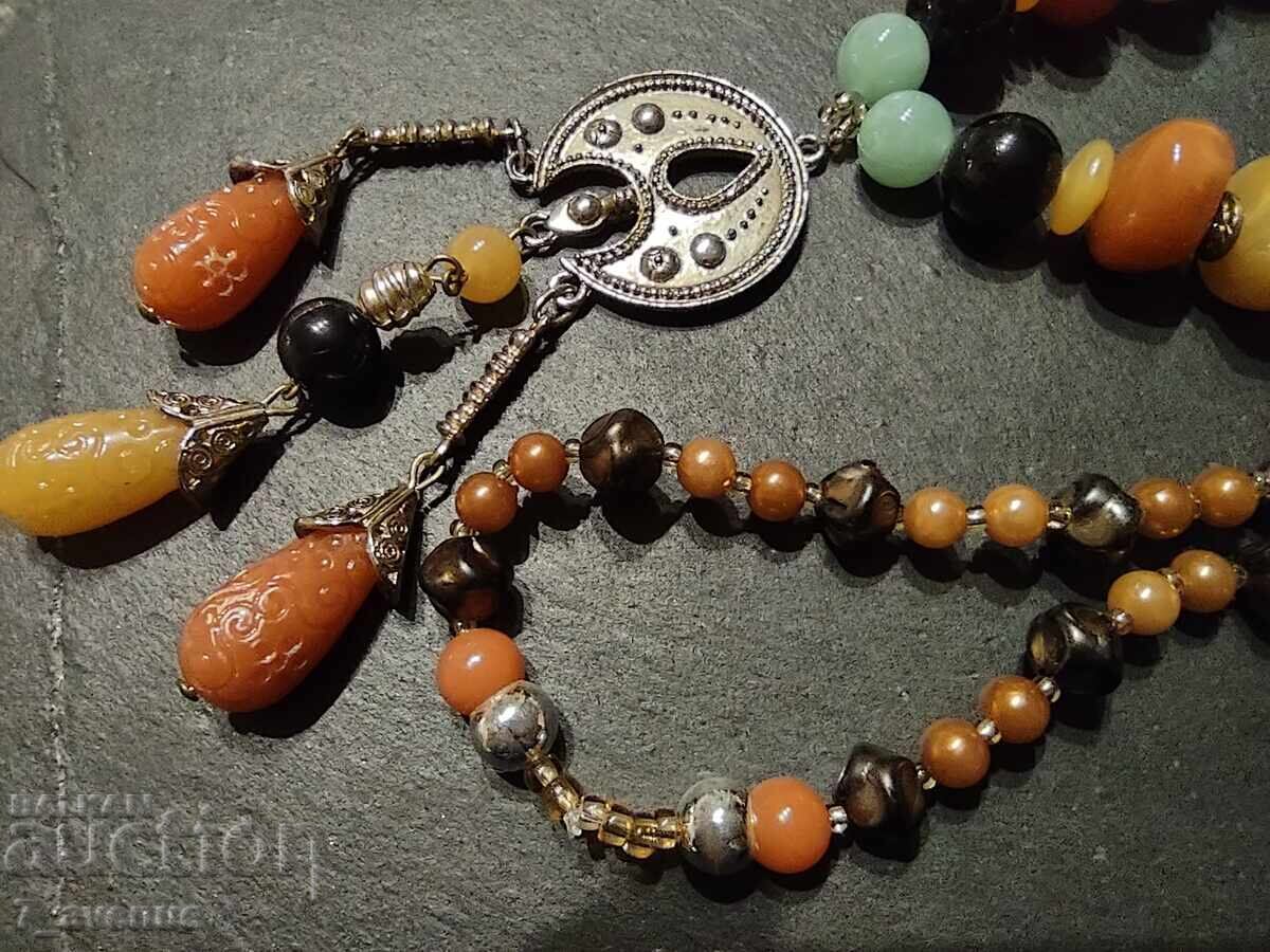 Necklace jewelry long necklace with Katalin, ethnic 24.12.24 - 5 Necklace jewelry long necklace with Katalin, ethnic 24.12.24 - 5
