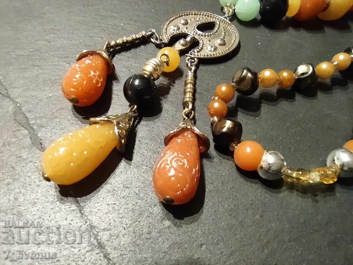 Necklace jewelry long necklace with Katalin, ethnic 24.12.24 - 7 Necklace jewelry long necklace with Katalin, ethnic 24.12.24 - 7