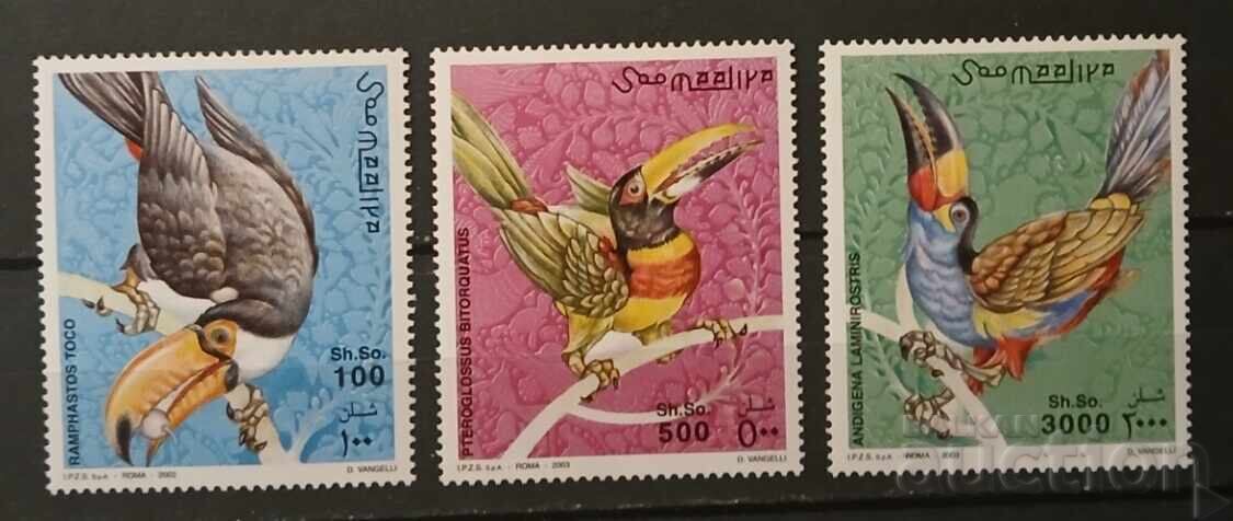 Somalia 2003 Fauna/Păsări MNH