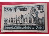 Banknote-Germany-Saxony-Aschersleben-10 pfennig 1921