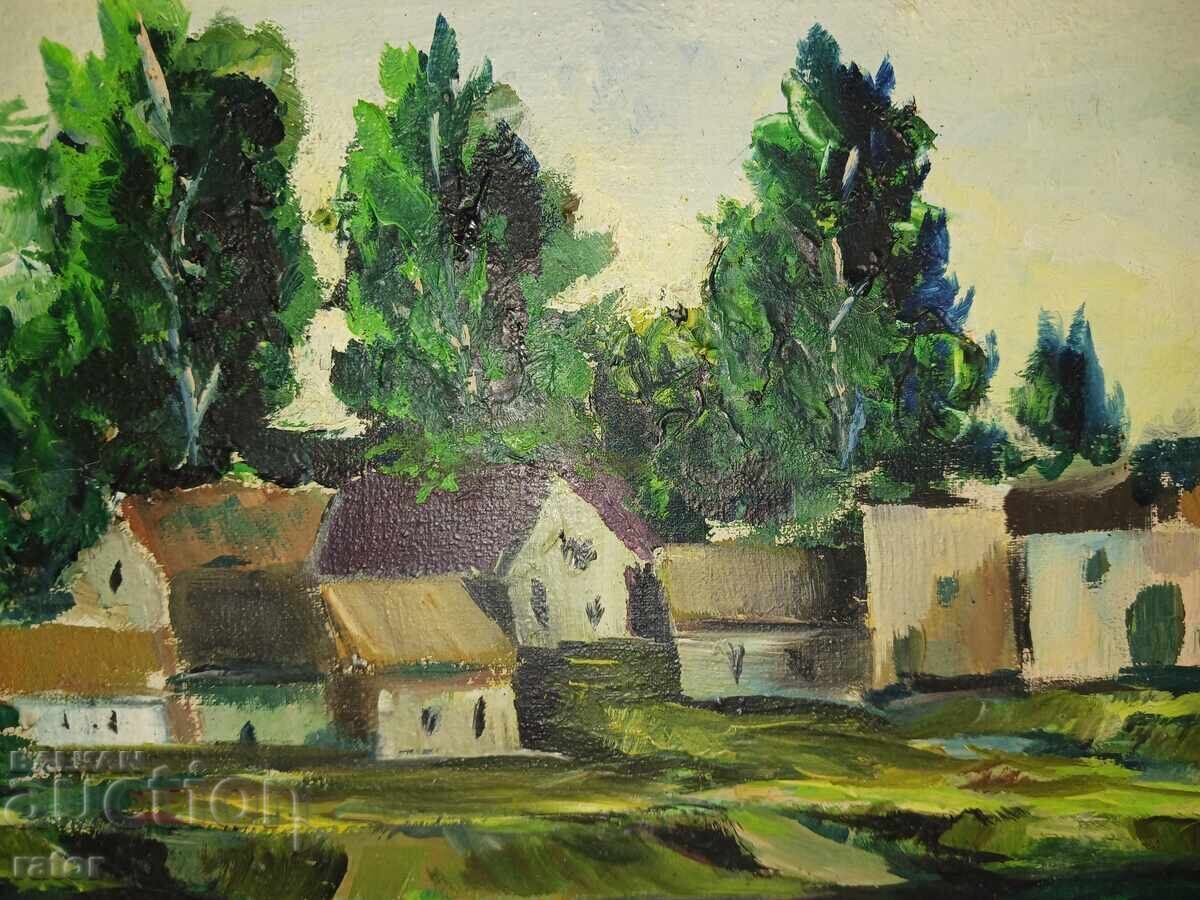 Παλιά εικόνα, τοπίο - λάδι, καμβάς - 5 Παλιά εικόνα, τοπίο - λάδι, καμβάς - 5