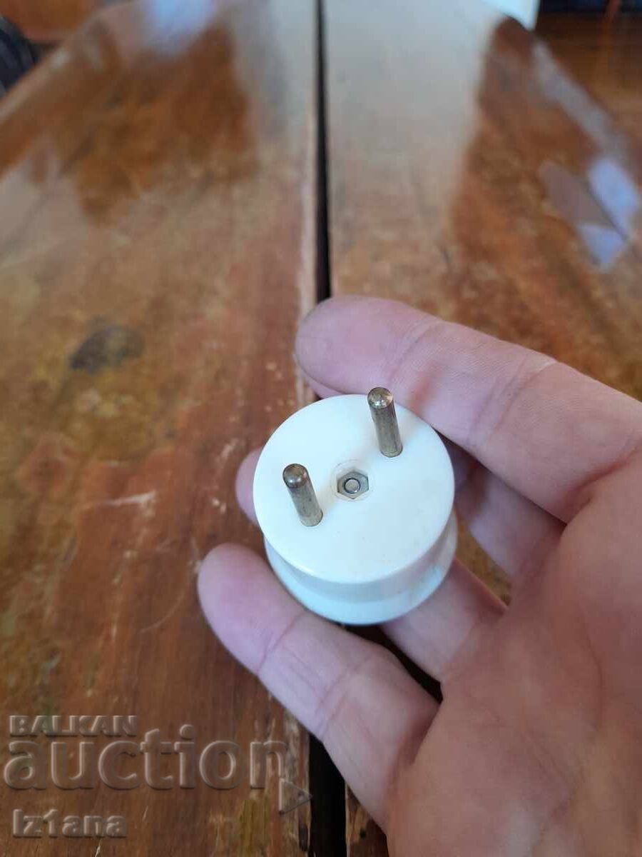 Old electrical plug with price 7.00 BGN | € 3.58