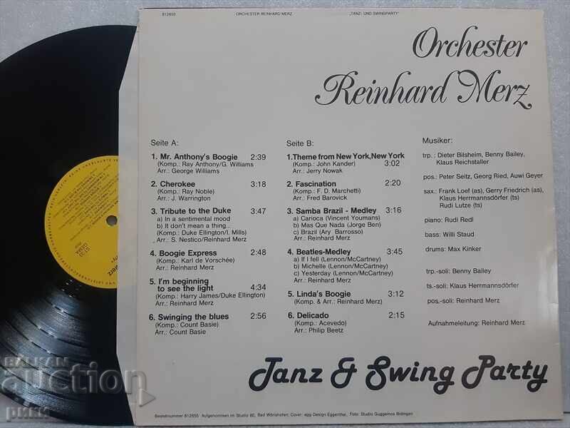 Orchester Reinhard Merz – Tanz & Swing Party with price 15.00 BGN | € 7.67 Orchester Reinhard Merz – Tanz & Swing Party with price 15.00 BGN | € 7.67