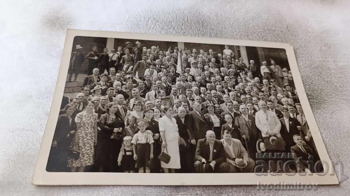 Fotografie Sofia Bărbați, femei și copii 1939