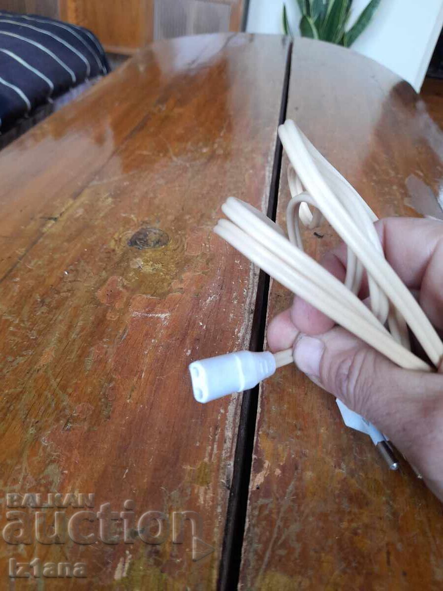 Auction Old power cord for radio, radio receiver Auction Old power cord for radio, radio receiver