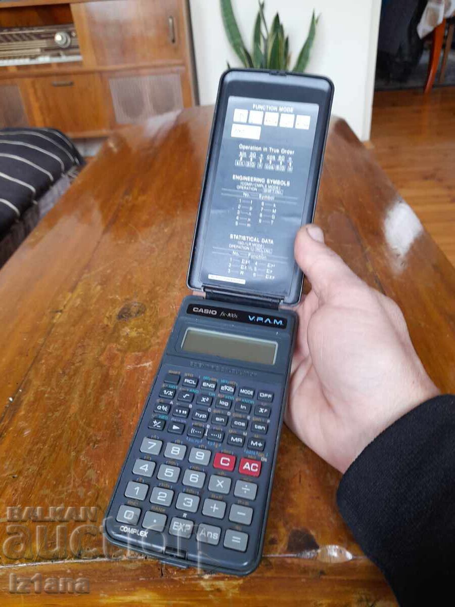 Old Casio fx100s calculator with price 22.00 BGN | € 11.25