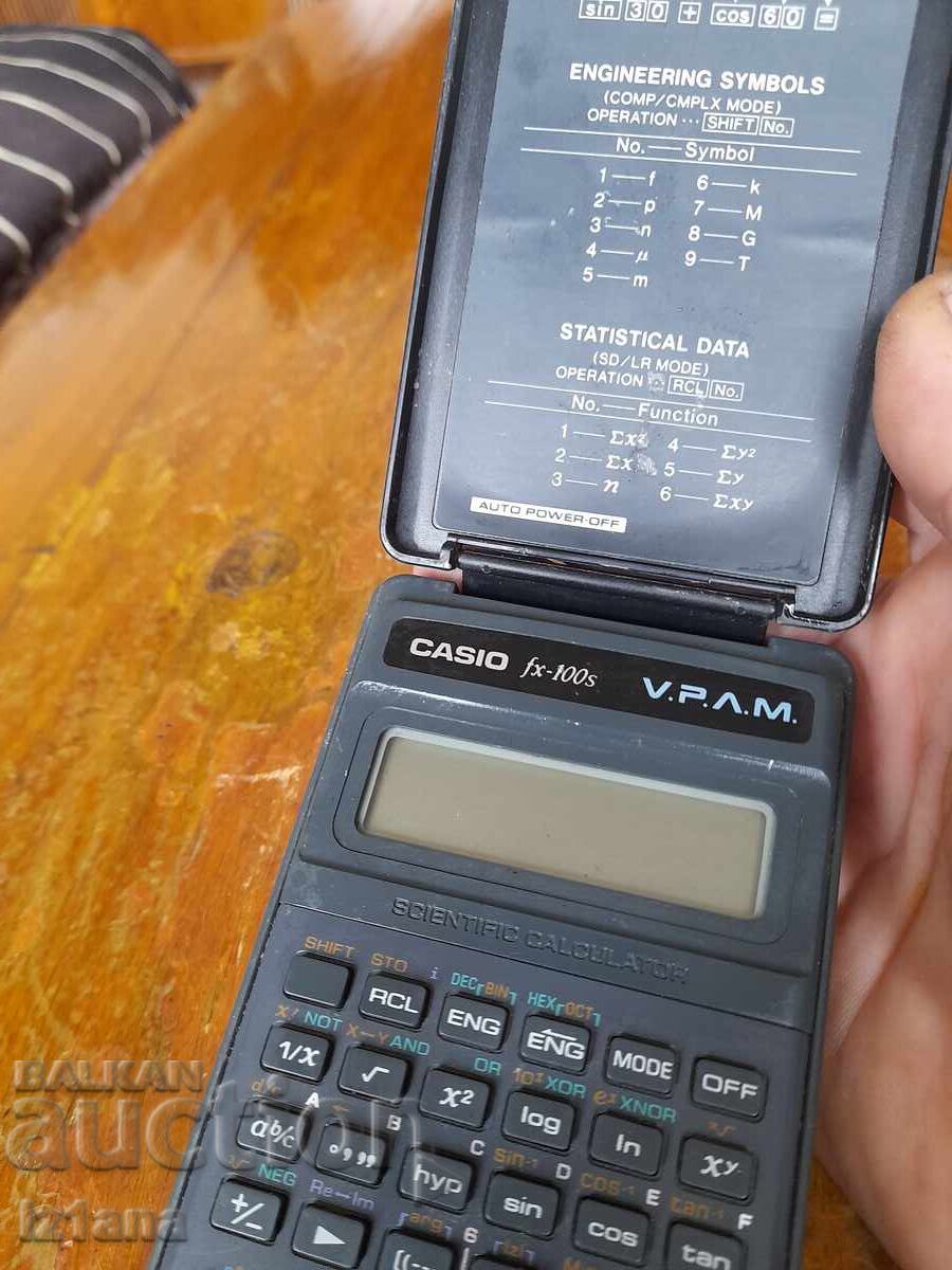 Delivery of Old Casio fx100s calculator