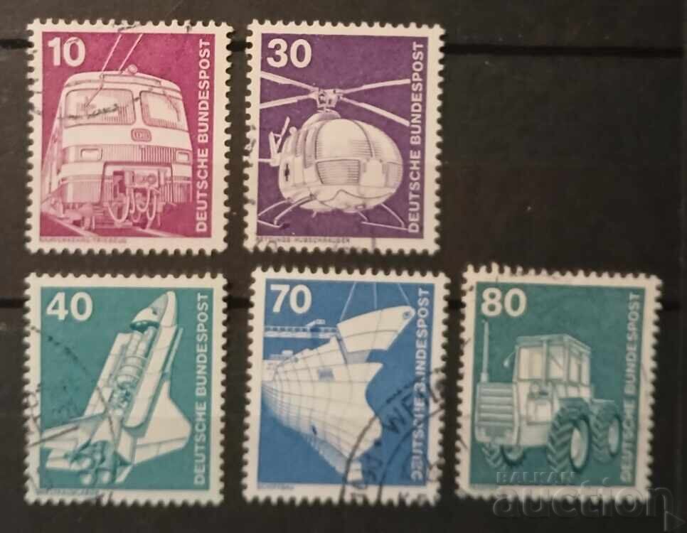 Germany 1975 Locomotives/Aircraft/Cars Stamp