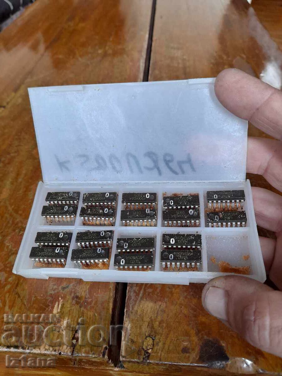 Old integrated circuits K500ID64 with price 95.00 BGN | € 48.57 Old integrated circuits K500ID64 with price 95.00 BGN | € 48.57