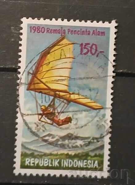 Indonezia 1980 Ștampila Sport/Avioane