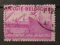 Belgium 1948 Ships/Buildings Stamp