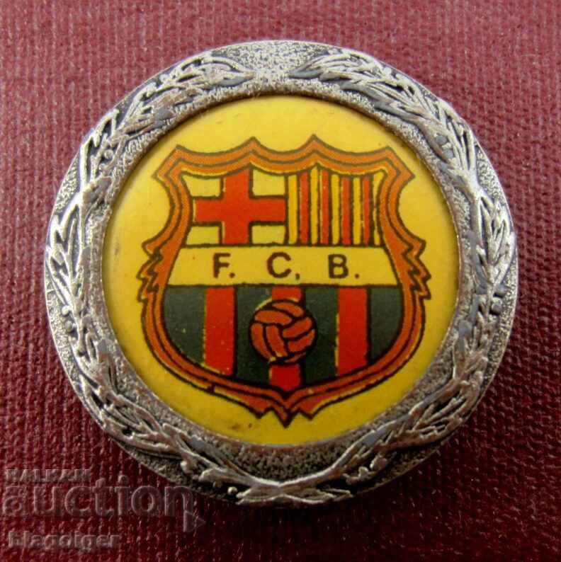 Rare sign-Old badge-Barcelona Spain-Football Club