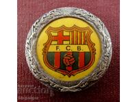 Rare sign-Old badge-Barcelona Spain-Football Club