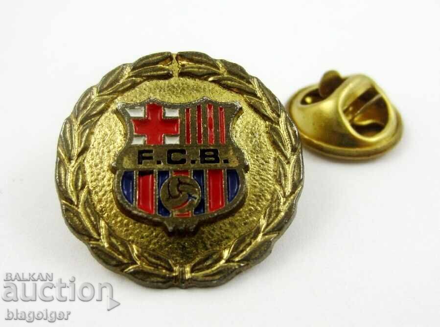 Rare sign-Old badge-Barcelona Spain-Football with price 11.99 BGN | € 6.13
