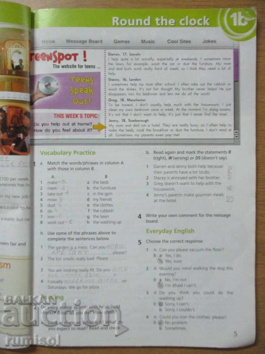 Auction Upstream - Workbook - Elementary A2, Virginia Evans Auction Upstream - Workbook - Elementary A2, Virginia Evans