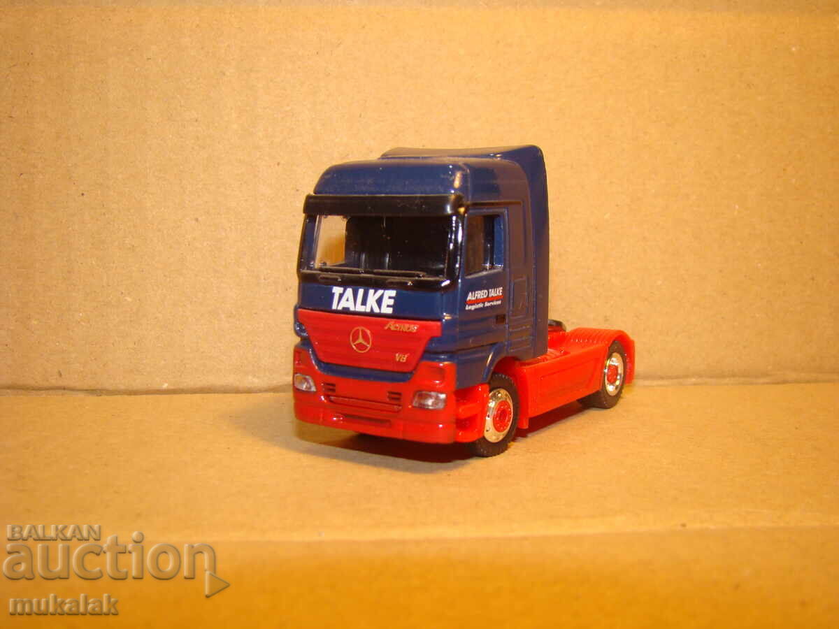 SCHUCO H0 1/87 MERCEDES ACTROS TRUCK MODEL TRACTOR TROLLEY