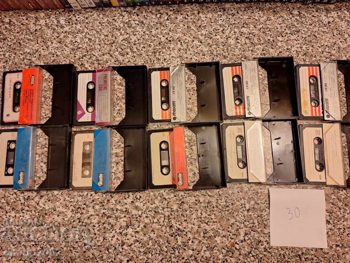 Auction Audio cassettes 10pcs 30 Auction Audio cassettes 10pcs 30