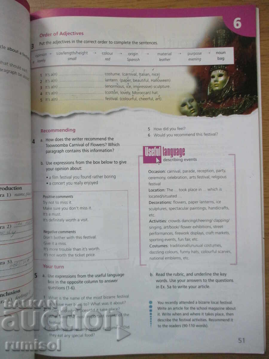 Delivery of Upstream for Bulgaria - Workbook 8th grade - Part2, A2+