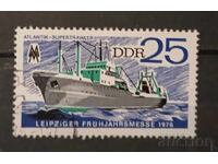 GDR 1976 Ships Stamp