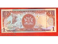 TRINIDAD AND TOBAGO 1 $ TRINIDAD issue 2002 NEW UNC