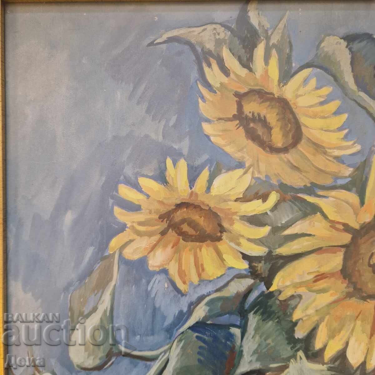 Mara Tsoncheva painting 1940 with price 1400.00 BGN | € 715.81 Mara Tsoncheva painting 1940 with price 1400.00 BGN | € 715.81