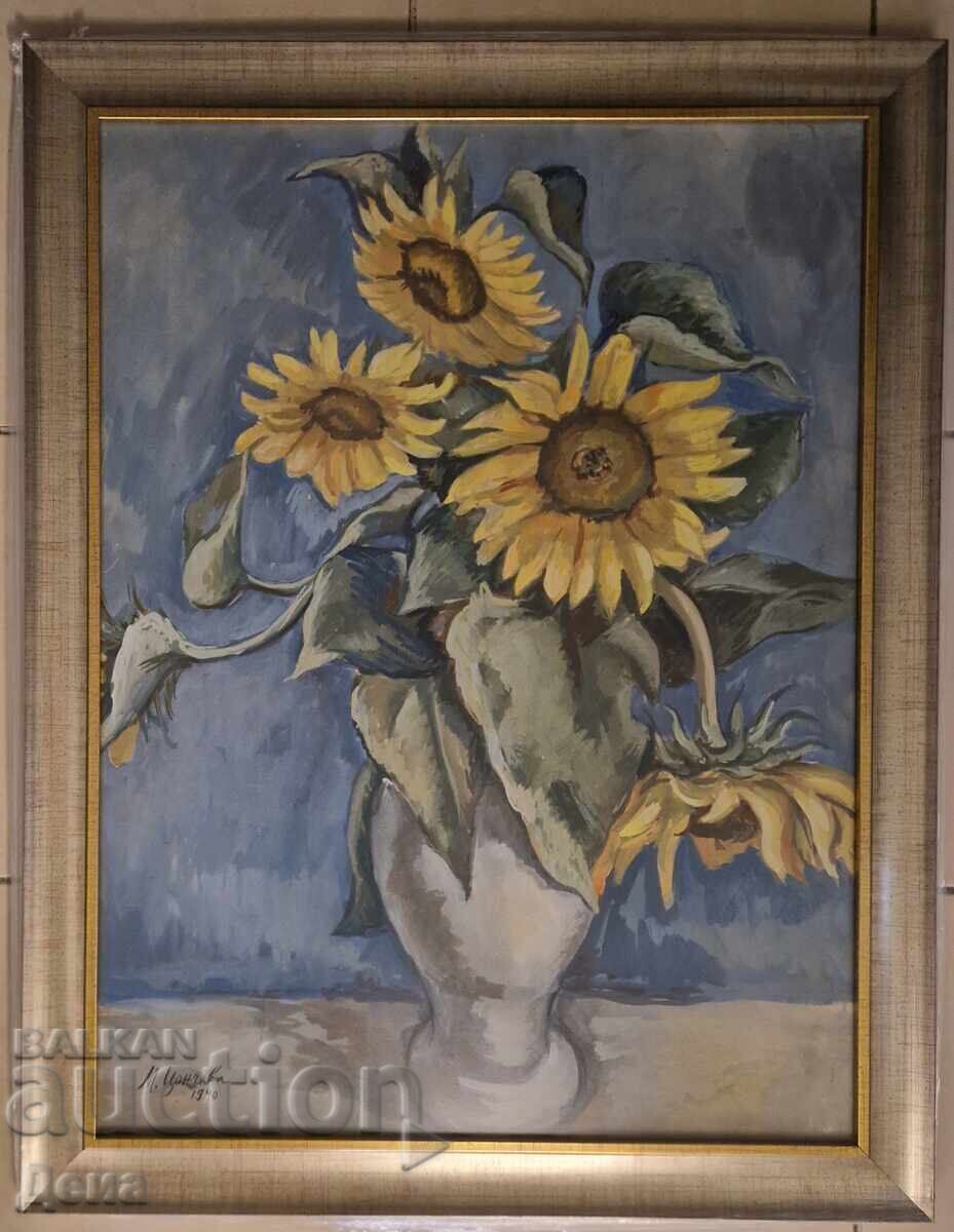 Mara Tsoncheva painting 1940 Mara Tsoncheva painting 1940