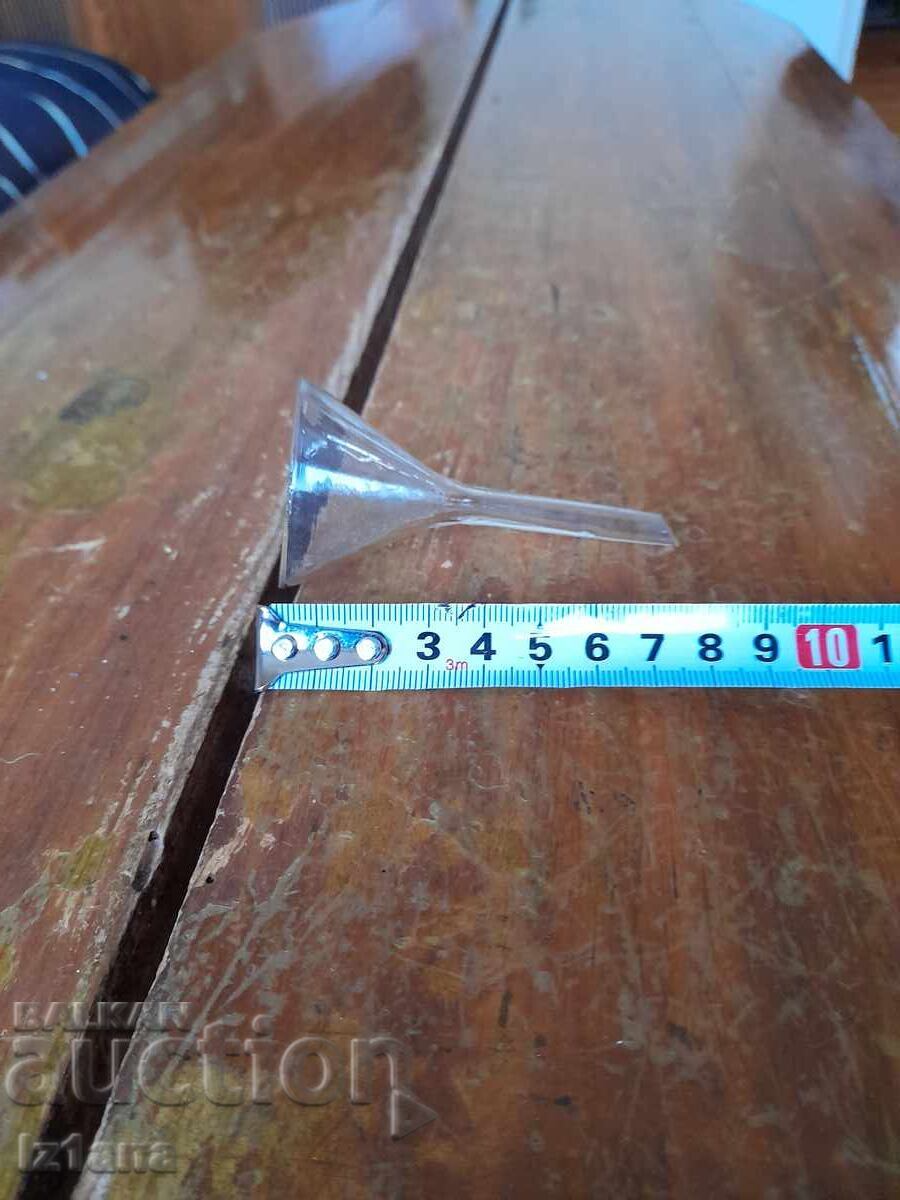 Old glass funnel with price 16.00 BGN | € 8.18 Old glass funnel with price 16.00 BGN | € 8.18
