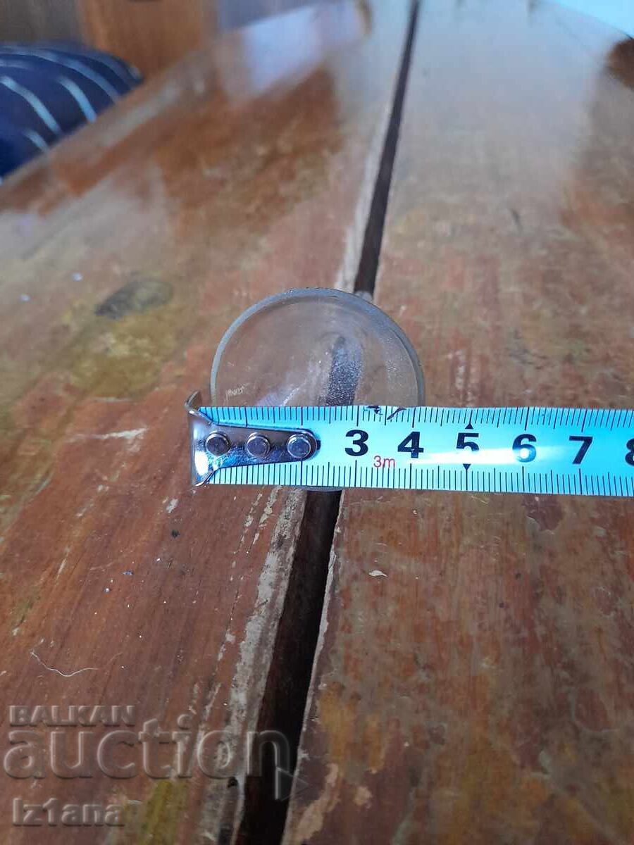 Auction Old glass funnel Auction Old glass funnel