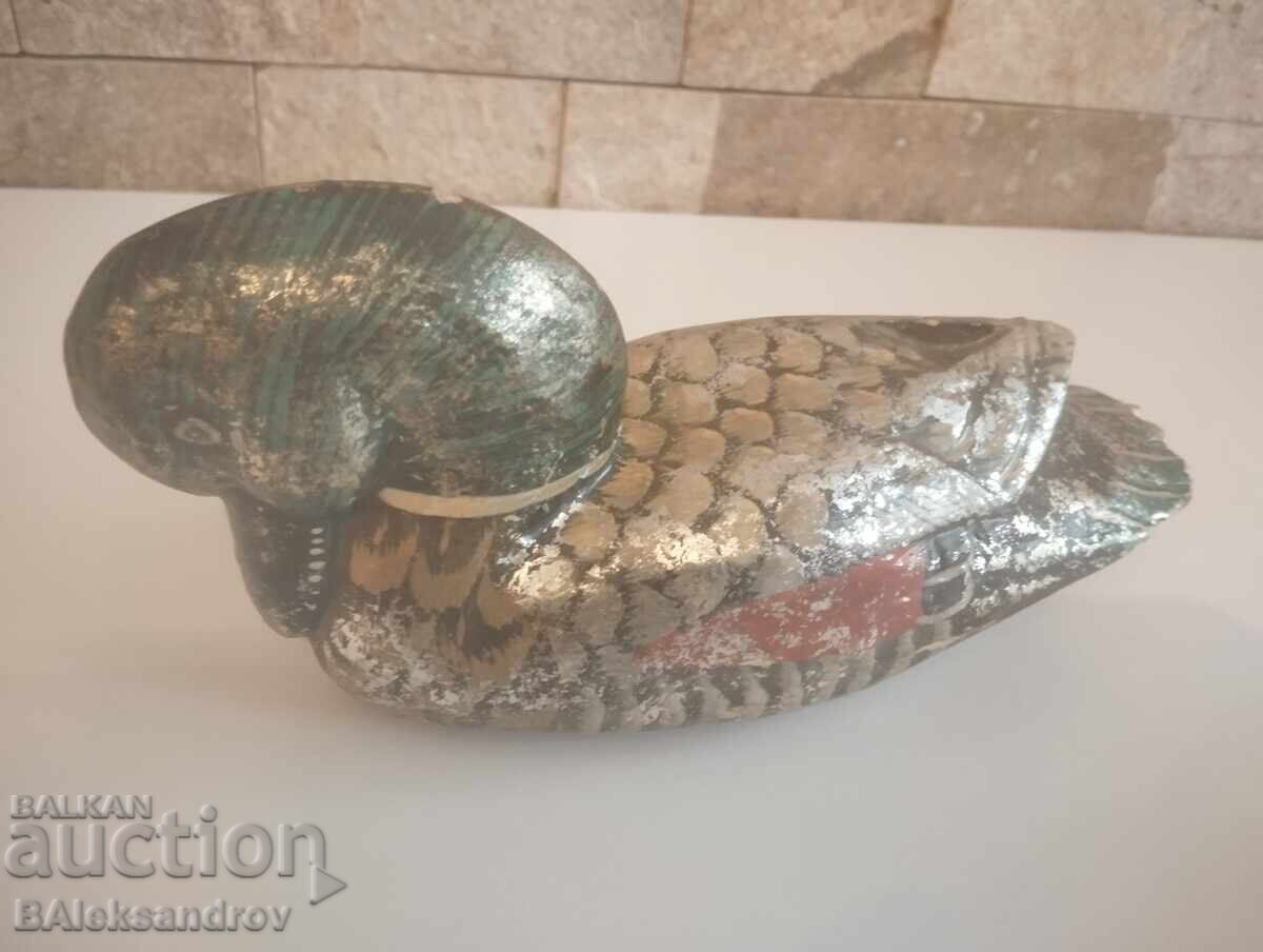 Decoration, hand-painted wooden duck with price 27.00 BGN | € 13.80 Decoration, hand-painted wooden duck with price 27.00 BGN | € 13.80