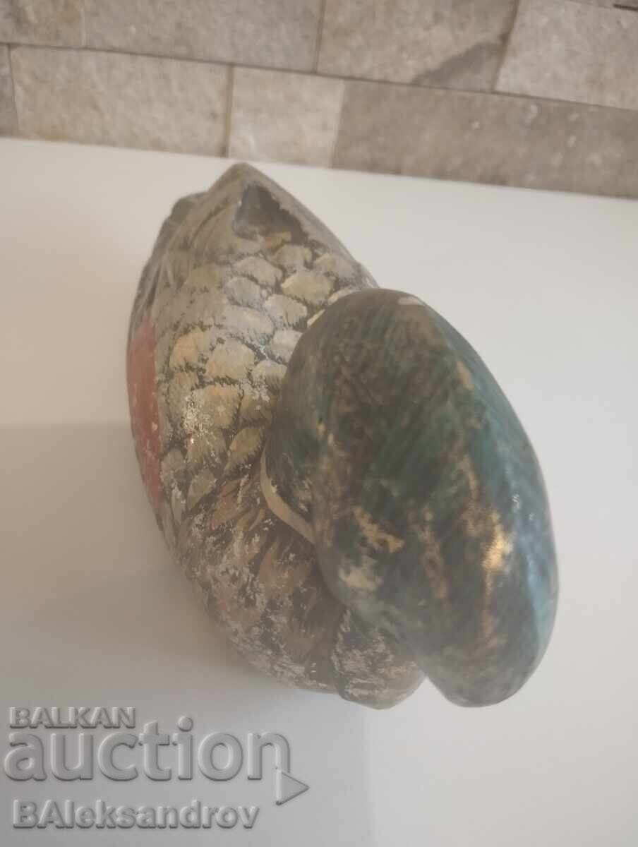 Delivery of Decoration, hand-painted wooden duck Delivery of Decoration, hand-painted wooden duck