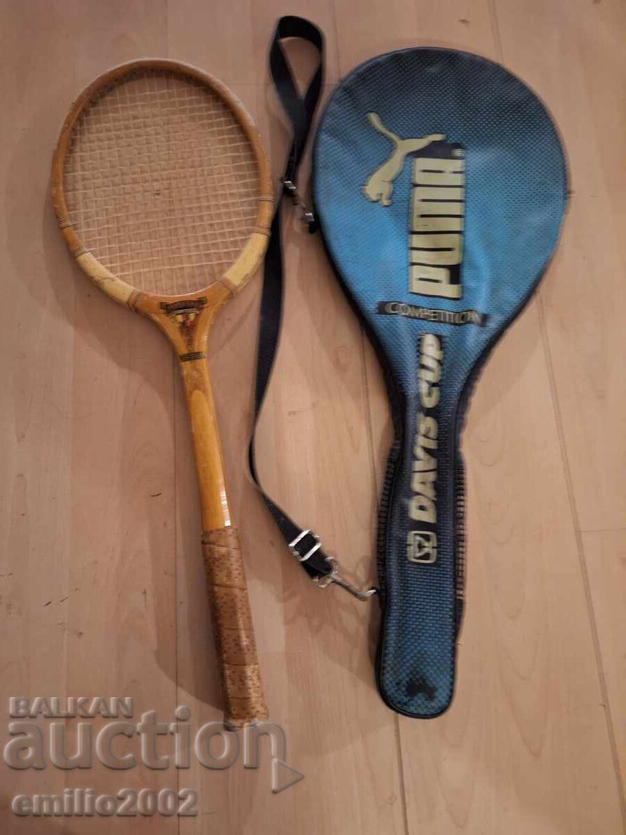 Ρακέτα τένις με ρετρό ρακέτα με τιμή 19.00 BGN | € 9.71 Ρακέτα τένις με ρετρό ρακέτα με τιμή 19.00 BGN | € 9.71