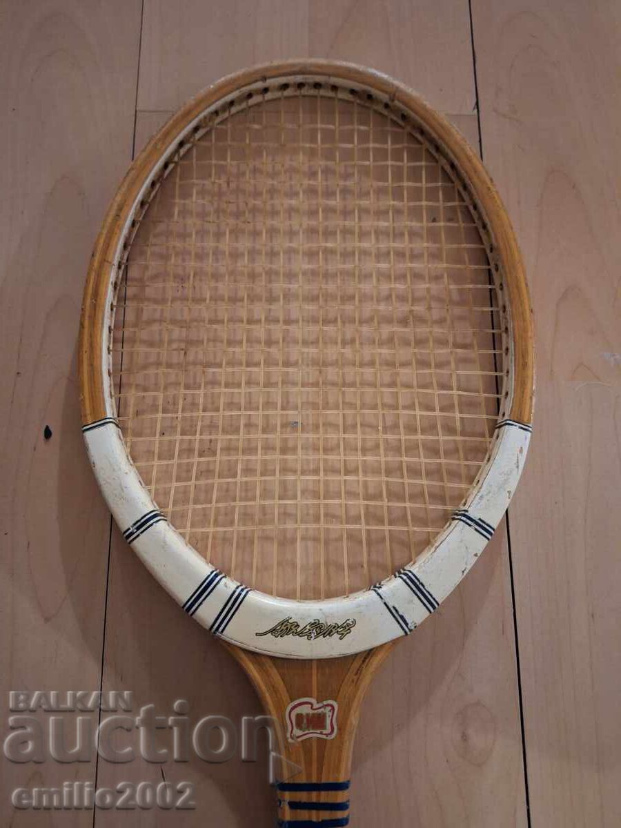 Delivery of Tennis racket retro Delivery of Tennis racket retro