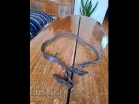 Old leather strap, rifle strap