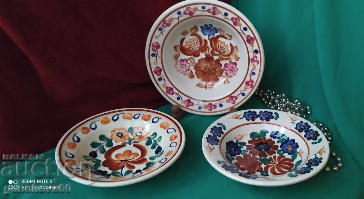 Όμορφα πολωνικά vintage πιάτα τοίχου - 7