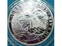 Армения 2014 500 драм 1 Oz UNC патриарх Ной сребро