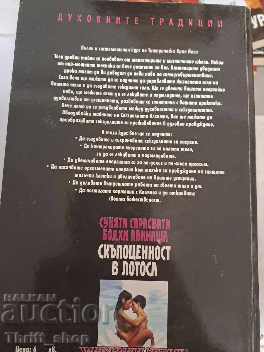 Auction  Jewel in the Lotus The Tantric Path to Higher Consciousness C